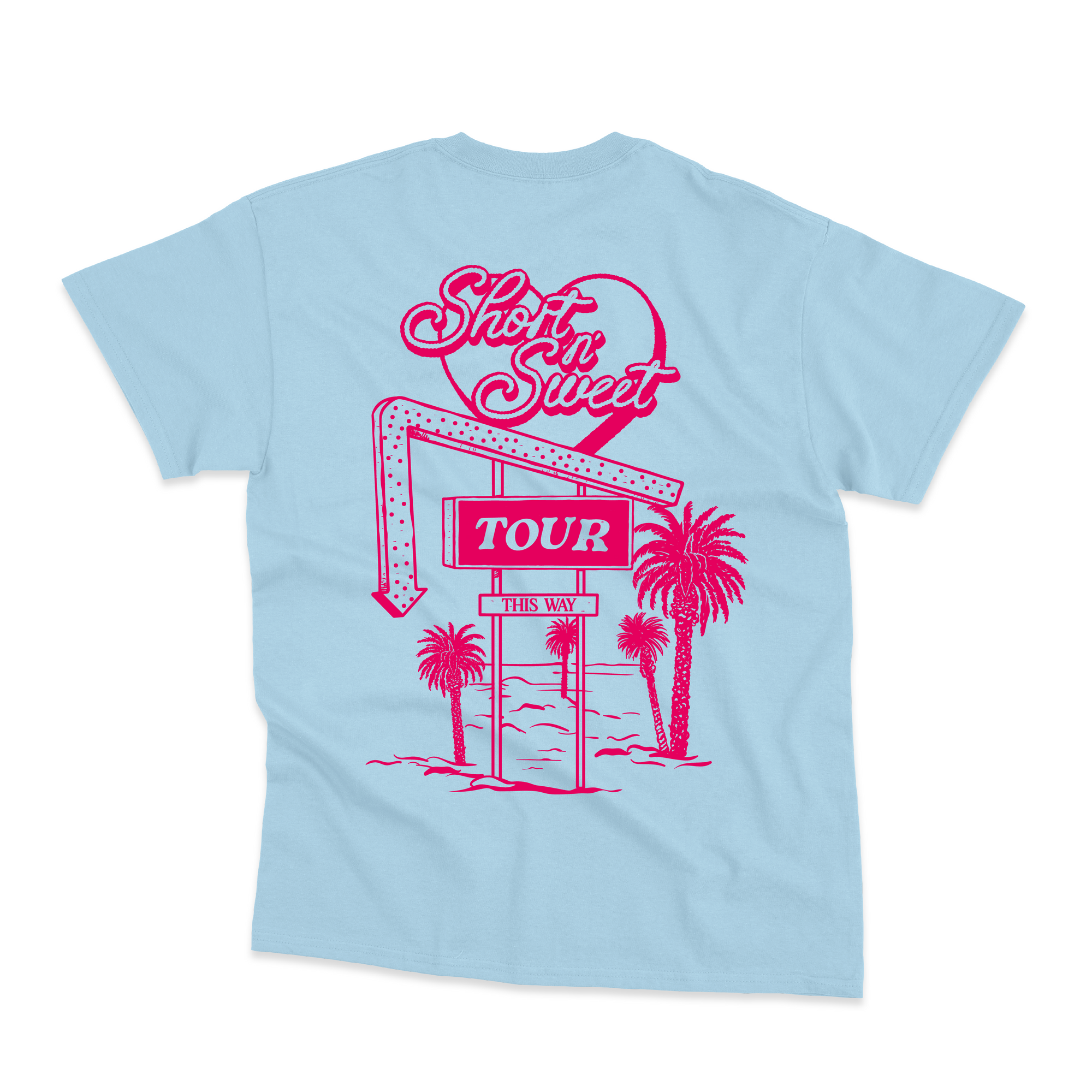 Short N Sweet Motel Sign T-Shirt