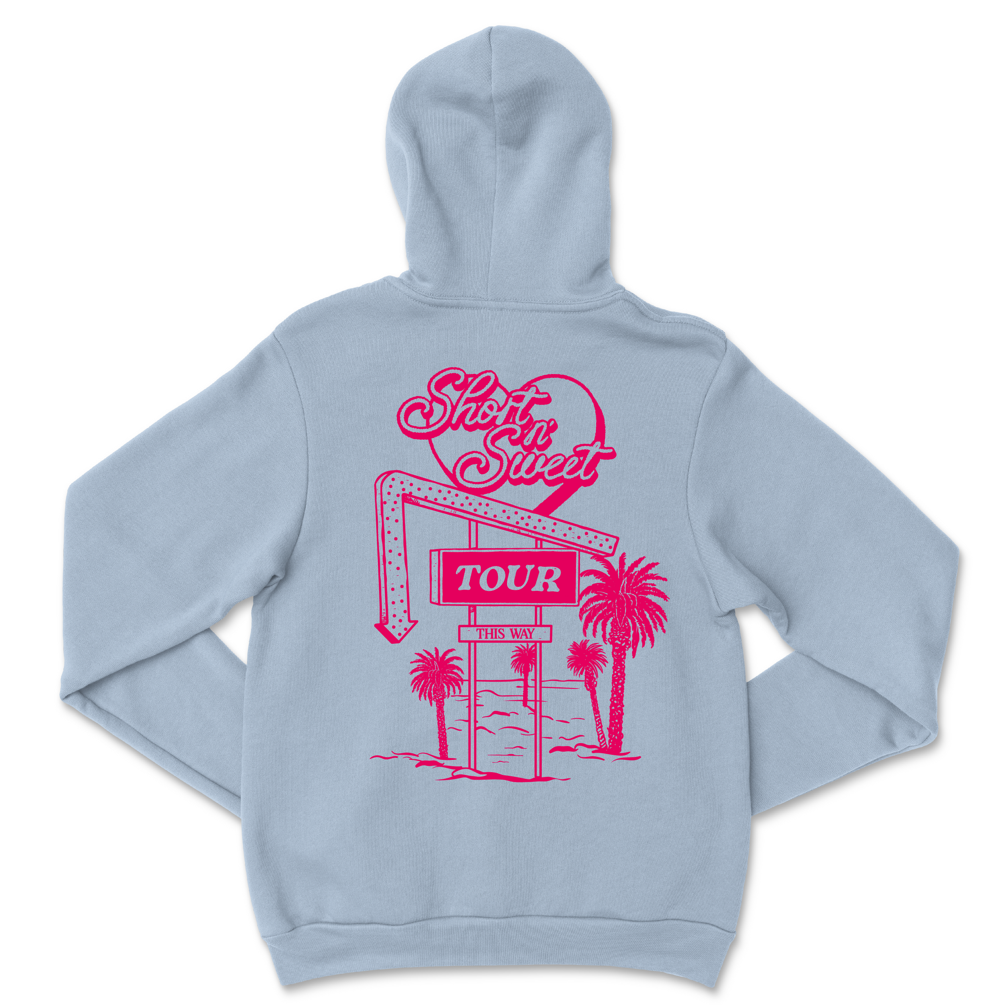 Short N Sweet Motel Sign Hoodie