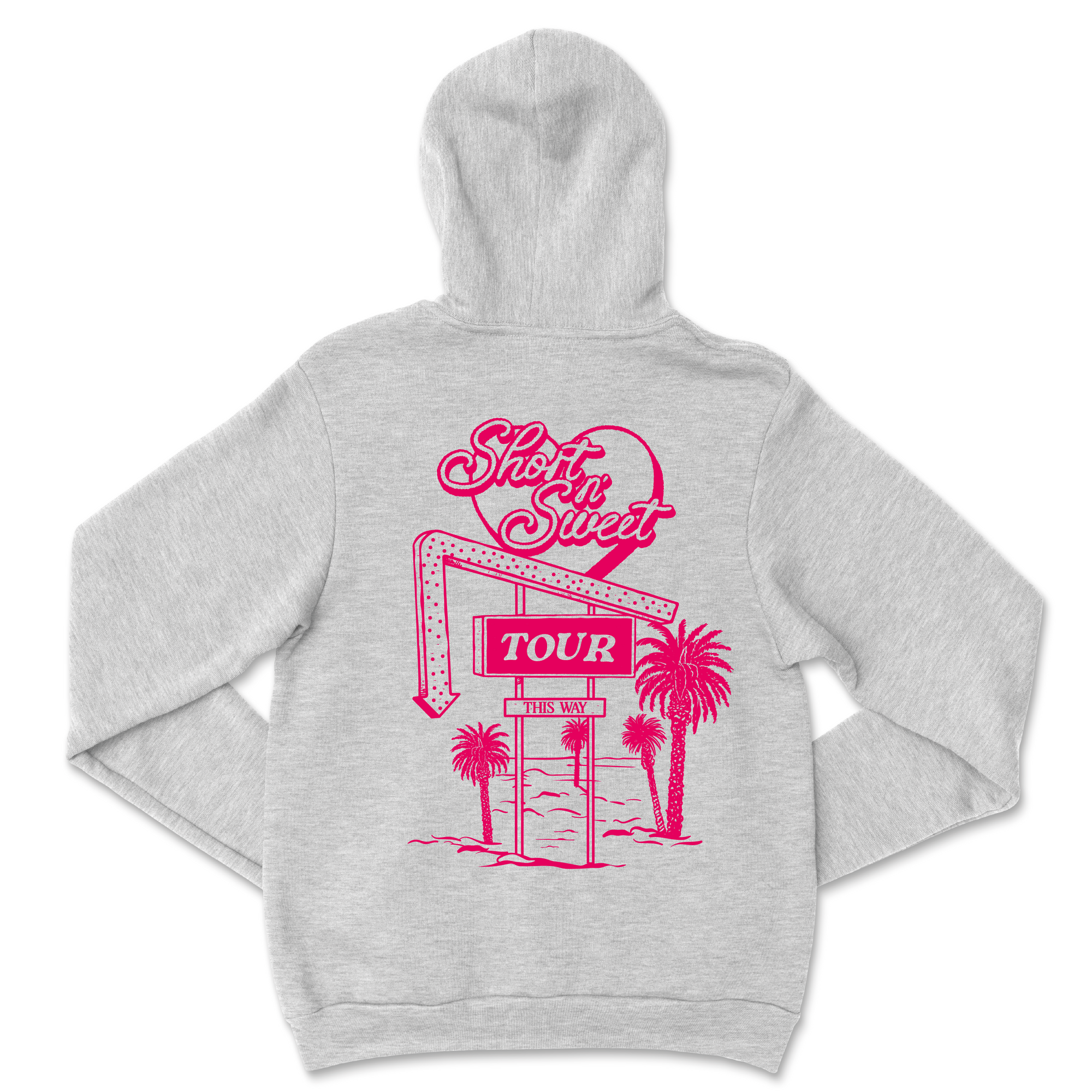 Short N Sweet Motel Sign Hoodie