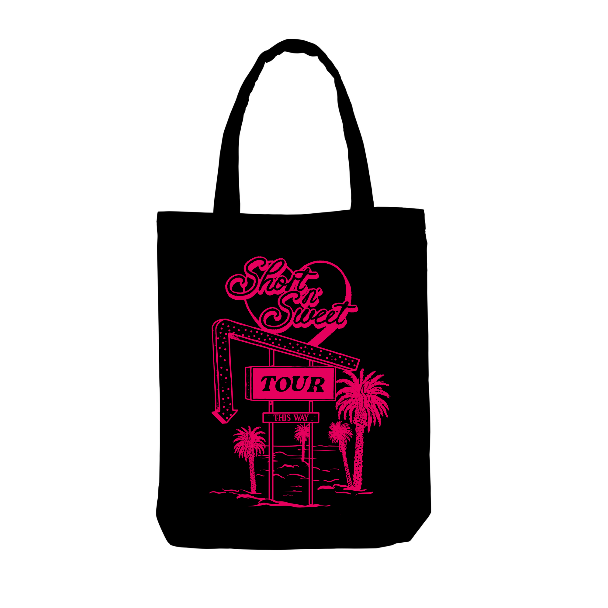 Short N Sweet Motel Sign Tote Bag