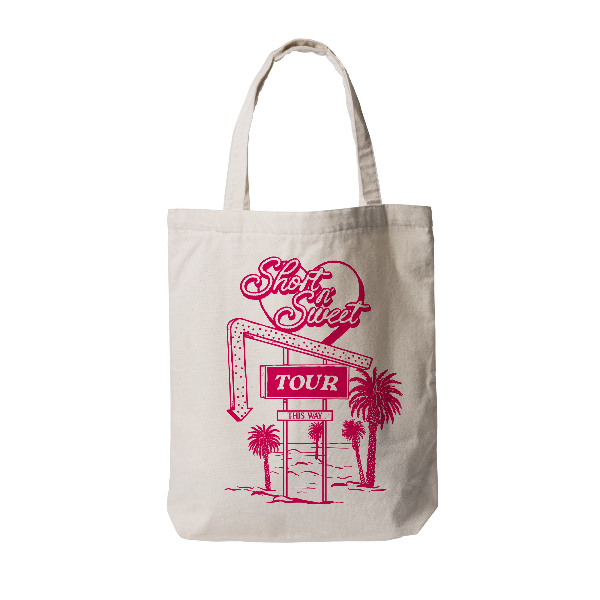 Short N Sweet Motel Sign Tote Bag