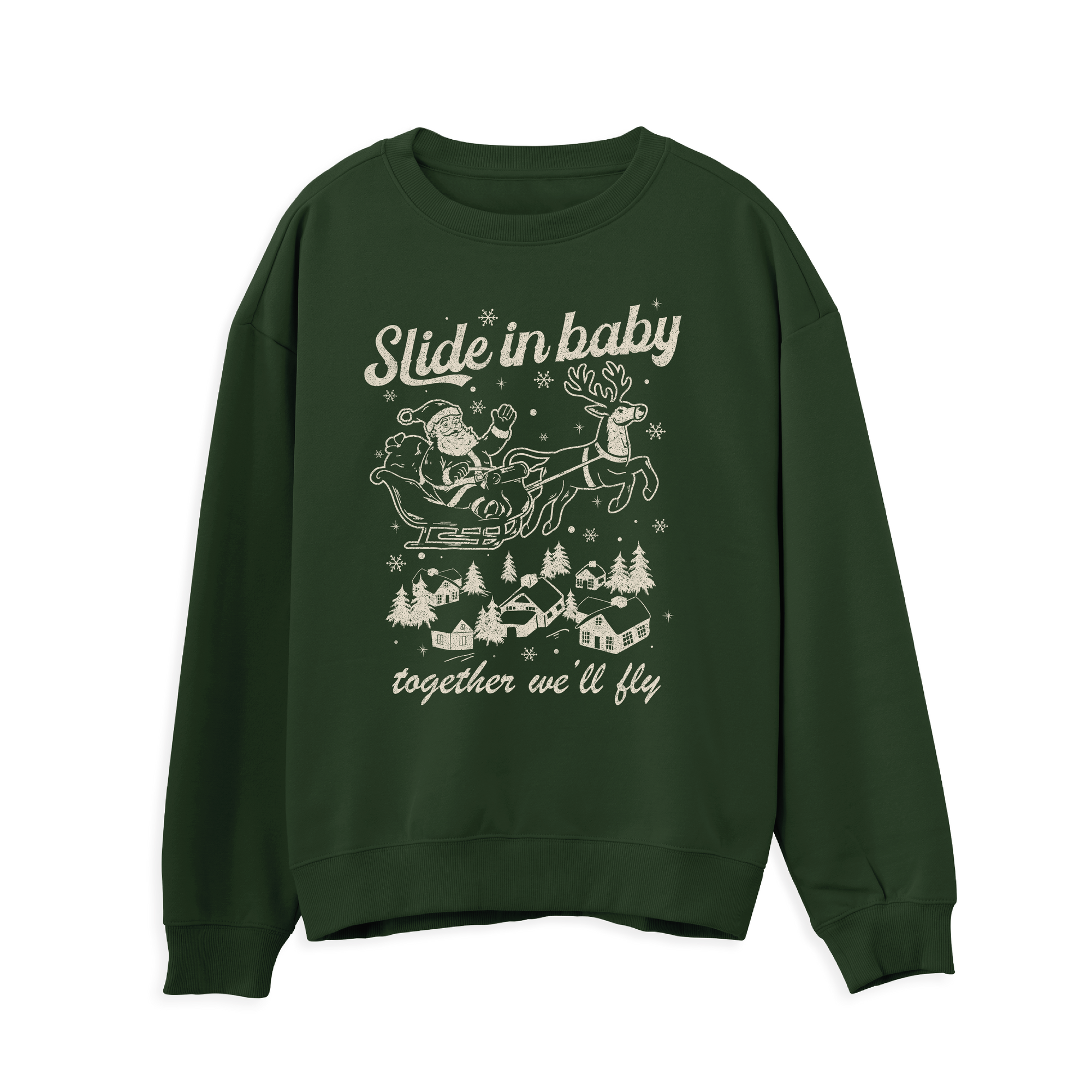 Slide Away Festive Sweatshirt