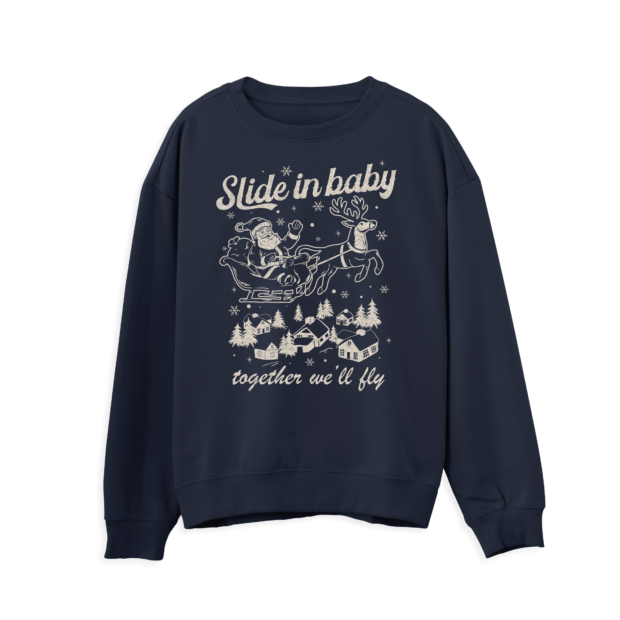 Slide Away Festive Sweatshirt