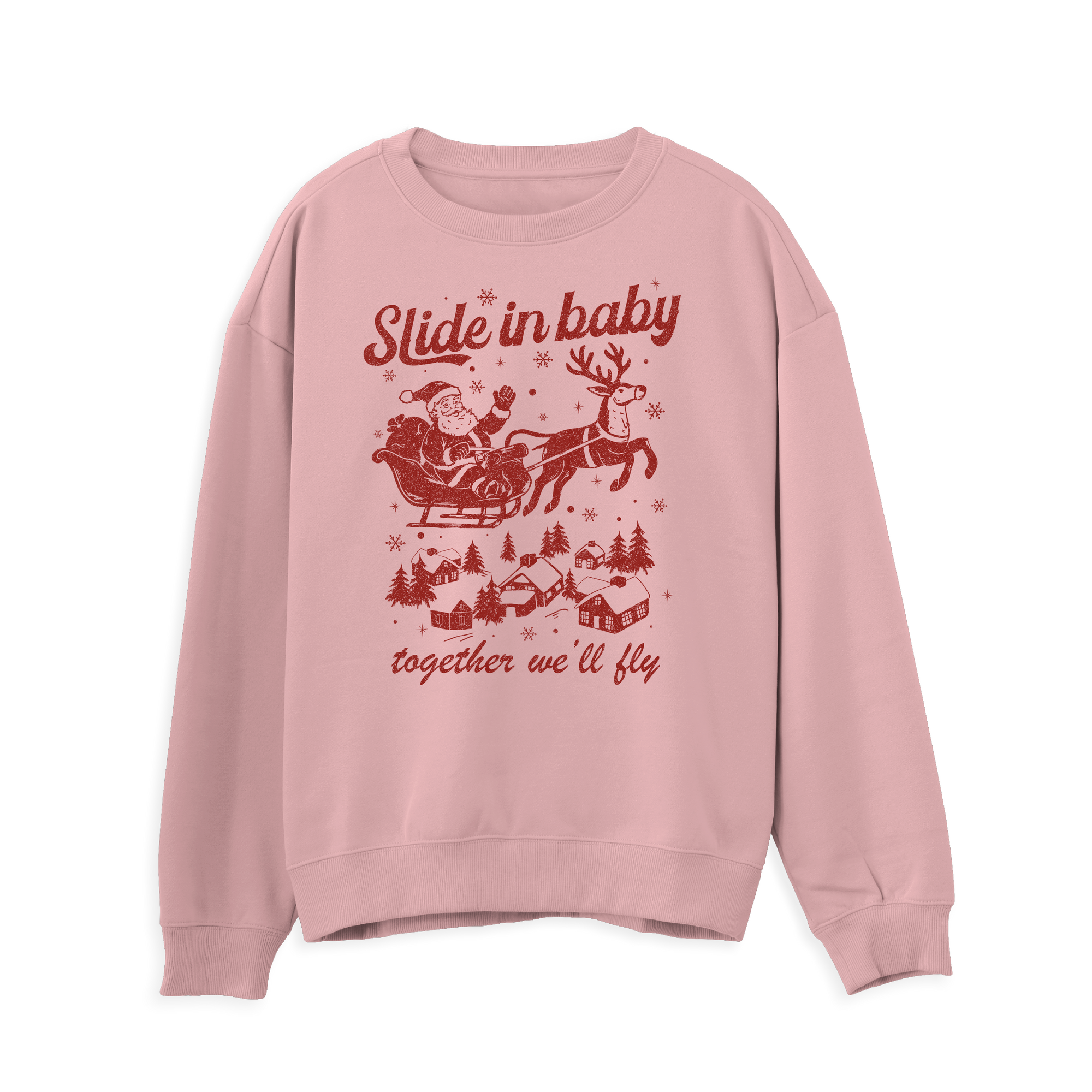 Slide Away Festive Sweatshirt