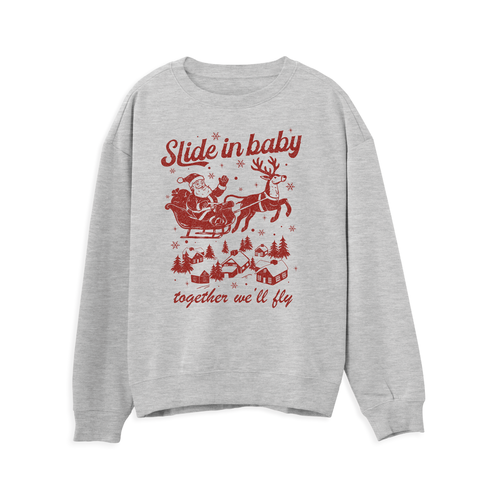 Slide Away Festive Sweatshirt
