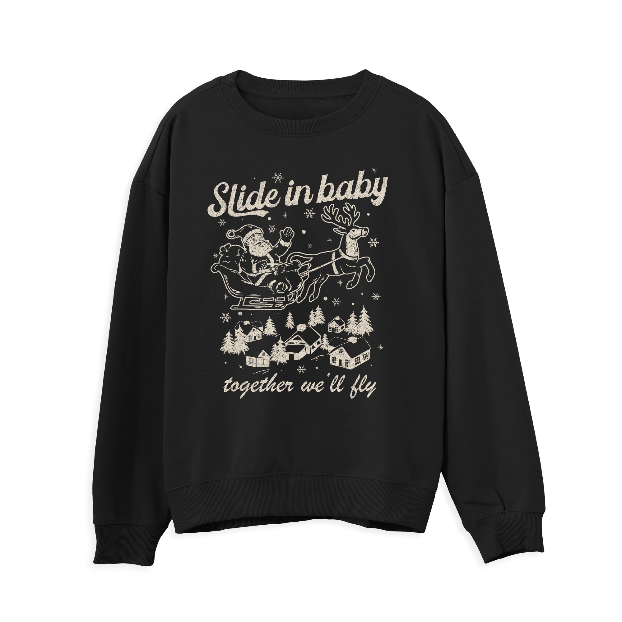Slide Away Festive Sweatshirt