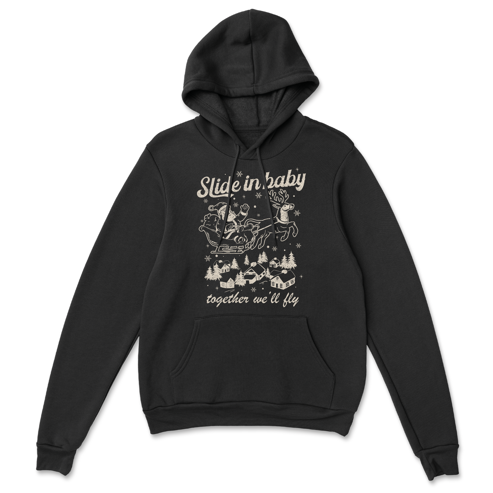 Slide Away Festive Hoodie