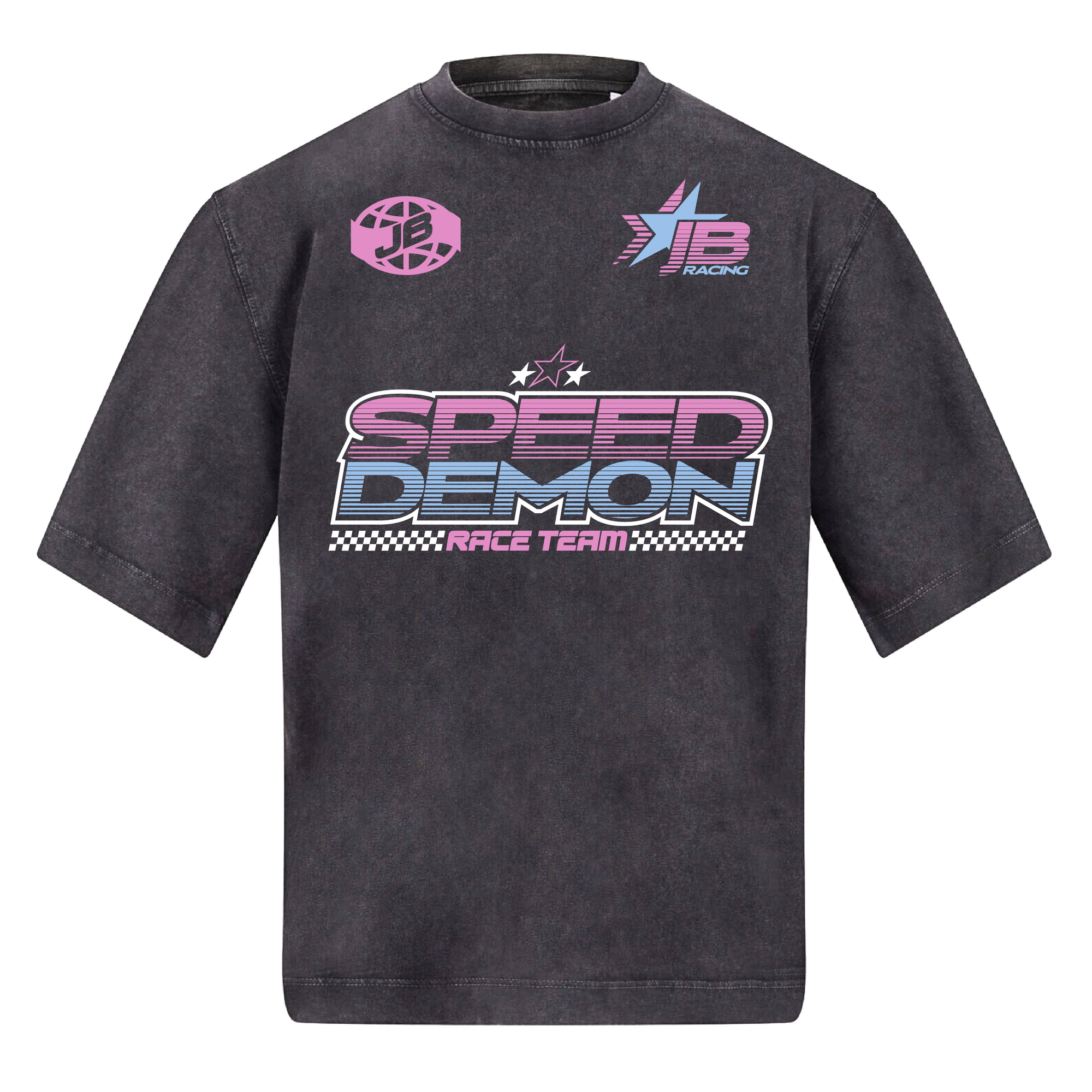 Speed Demon Oversized Washed T-Shirt