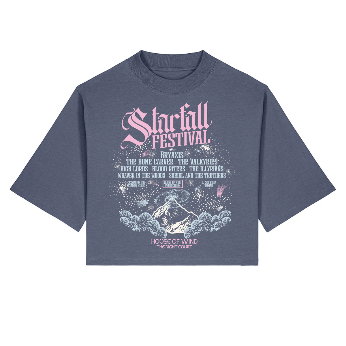 Starfall Festival Boxy Crop