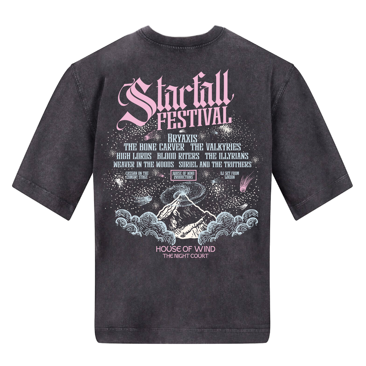 Starfall Festival Oversized T-Shirt