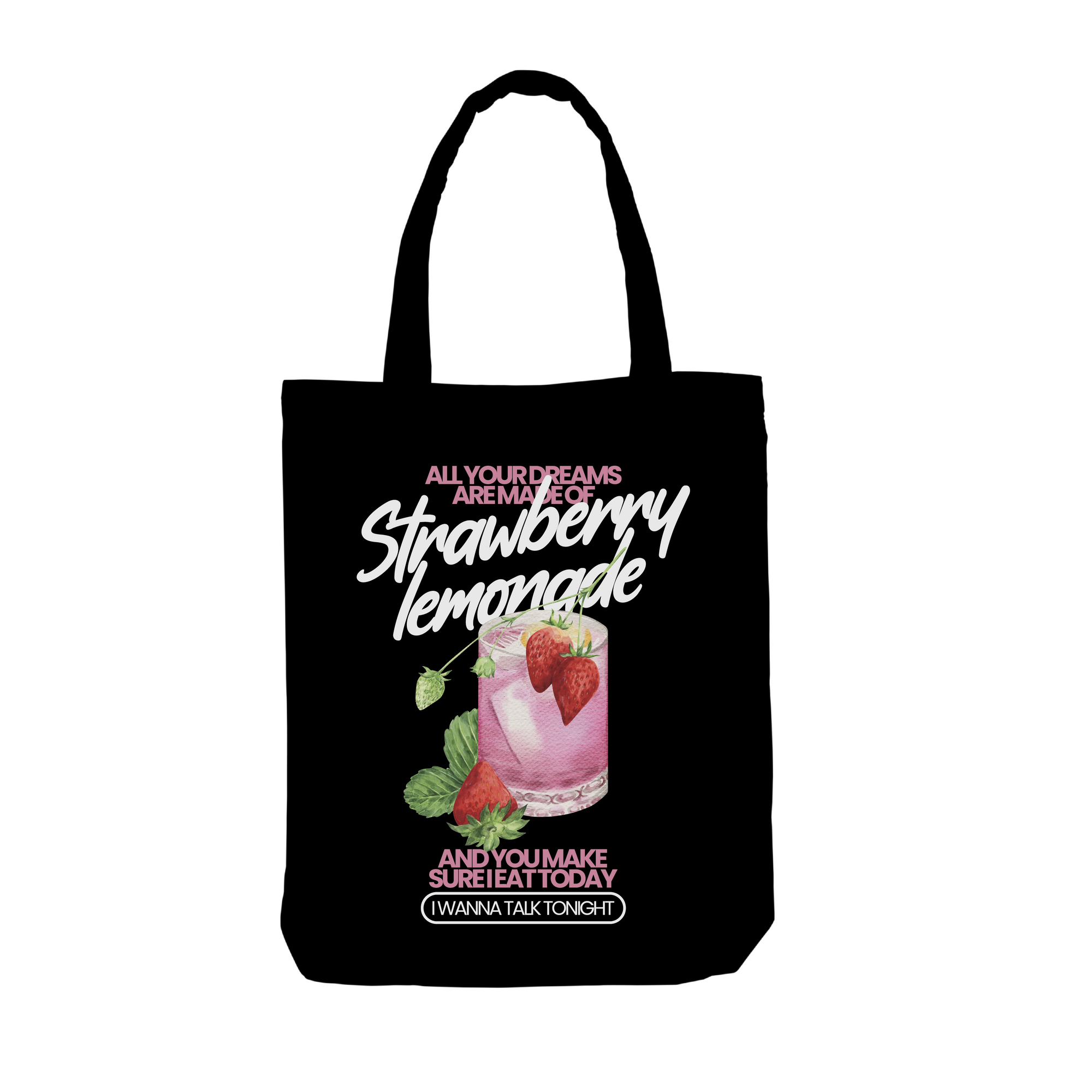 Strawberry Lemonade Tote Bag