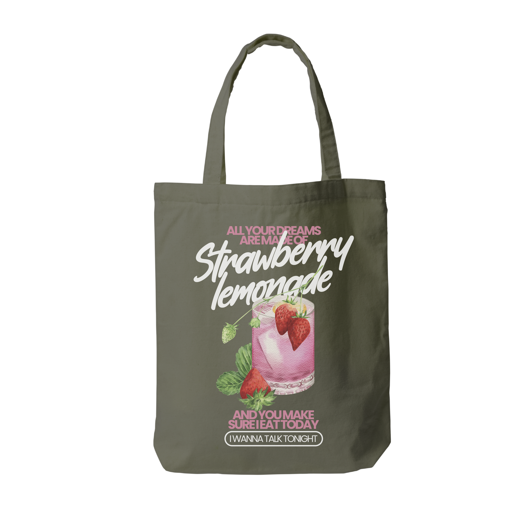 Strawberry Lemonade Tote Bag