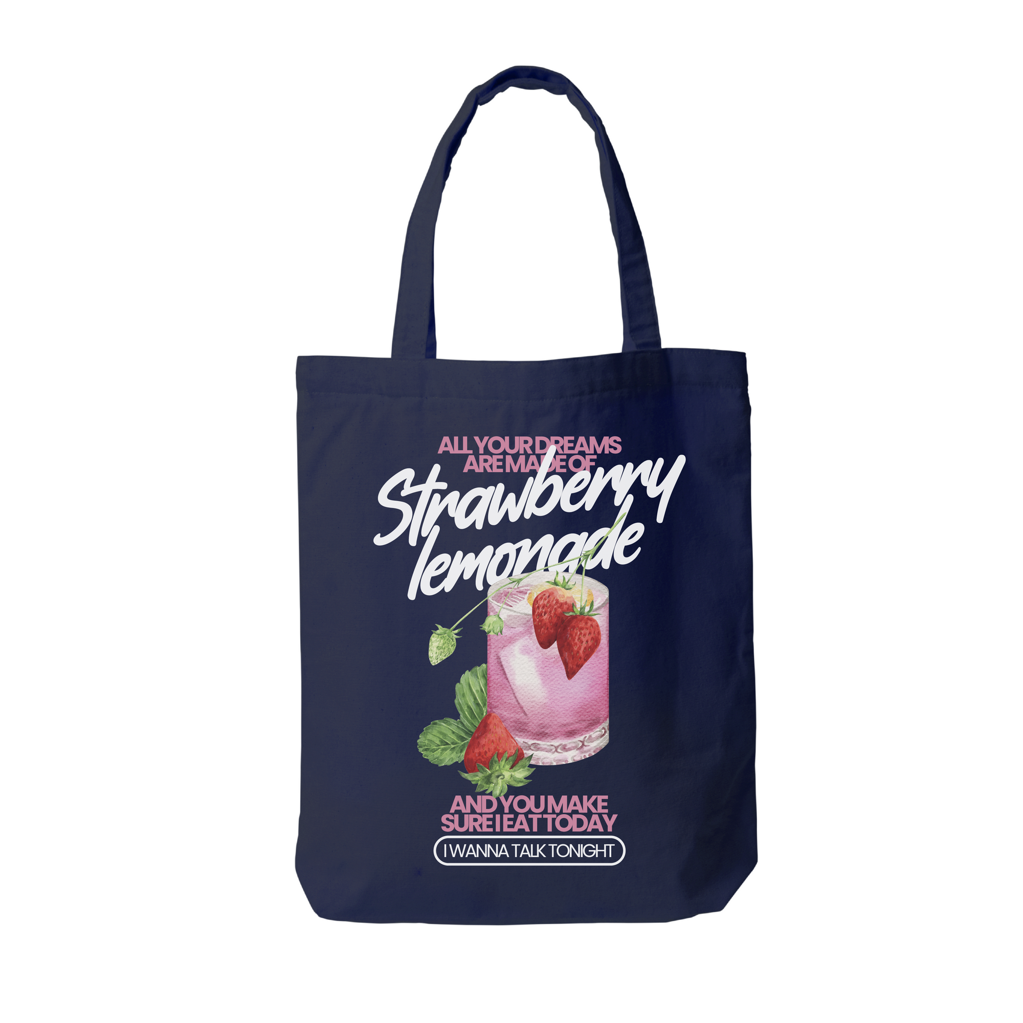 Strawberry Lemonade Tote Bag