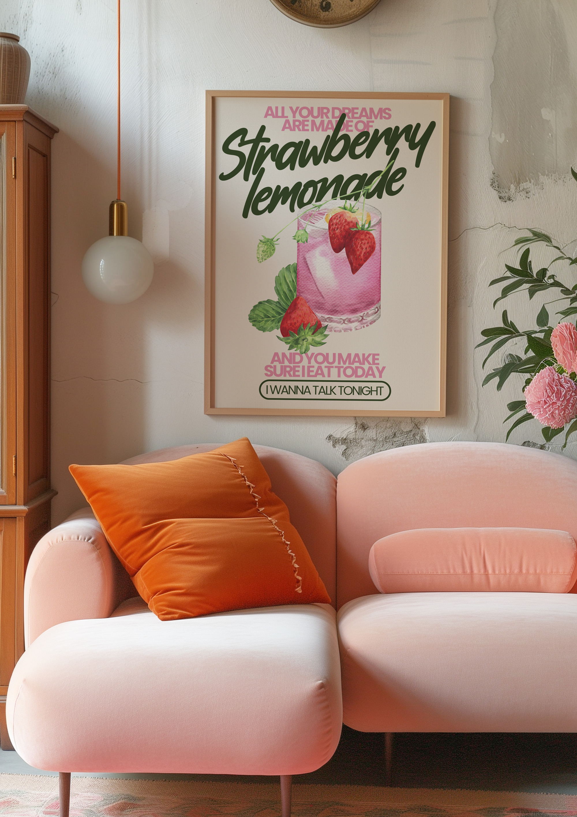 Strawberry Lemonade Poster