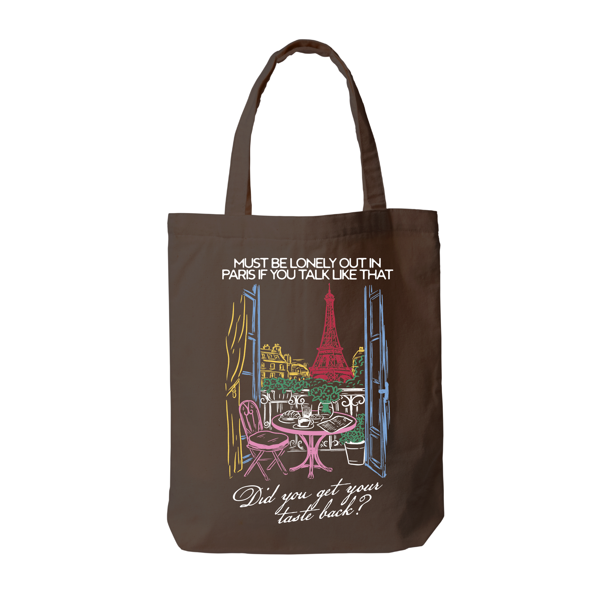 Taste Back Tote Bag