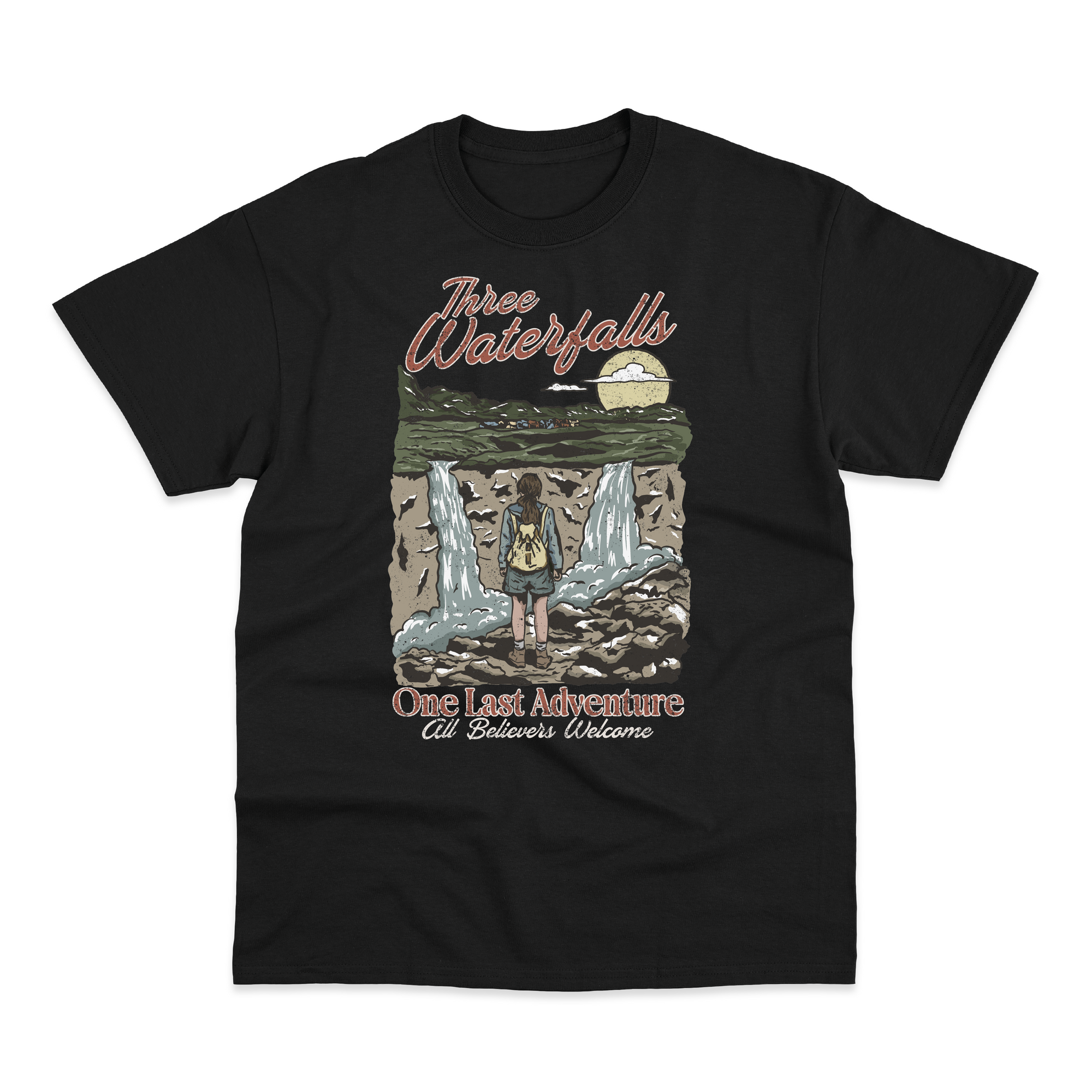 Three Waterfalls T-shirt