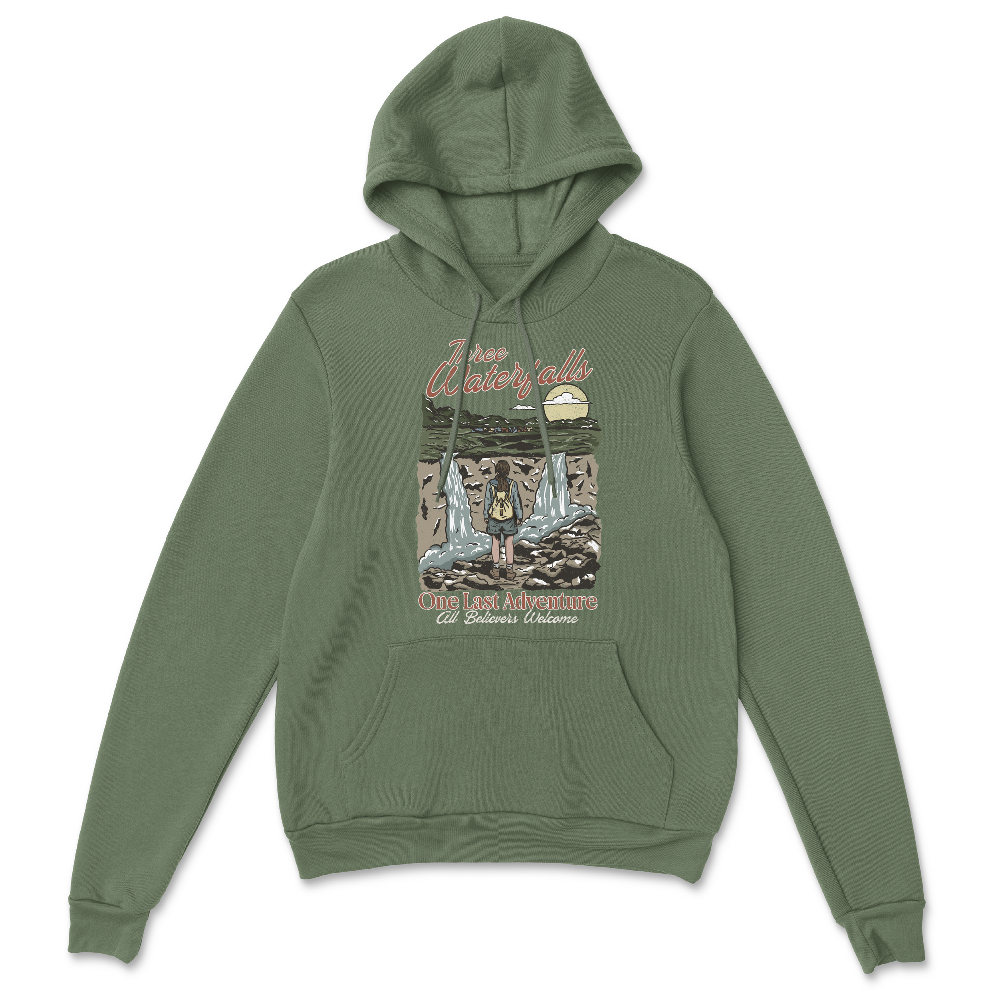 Three Waterfalls Hoodie