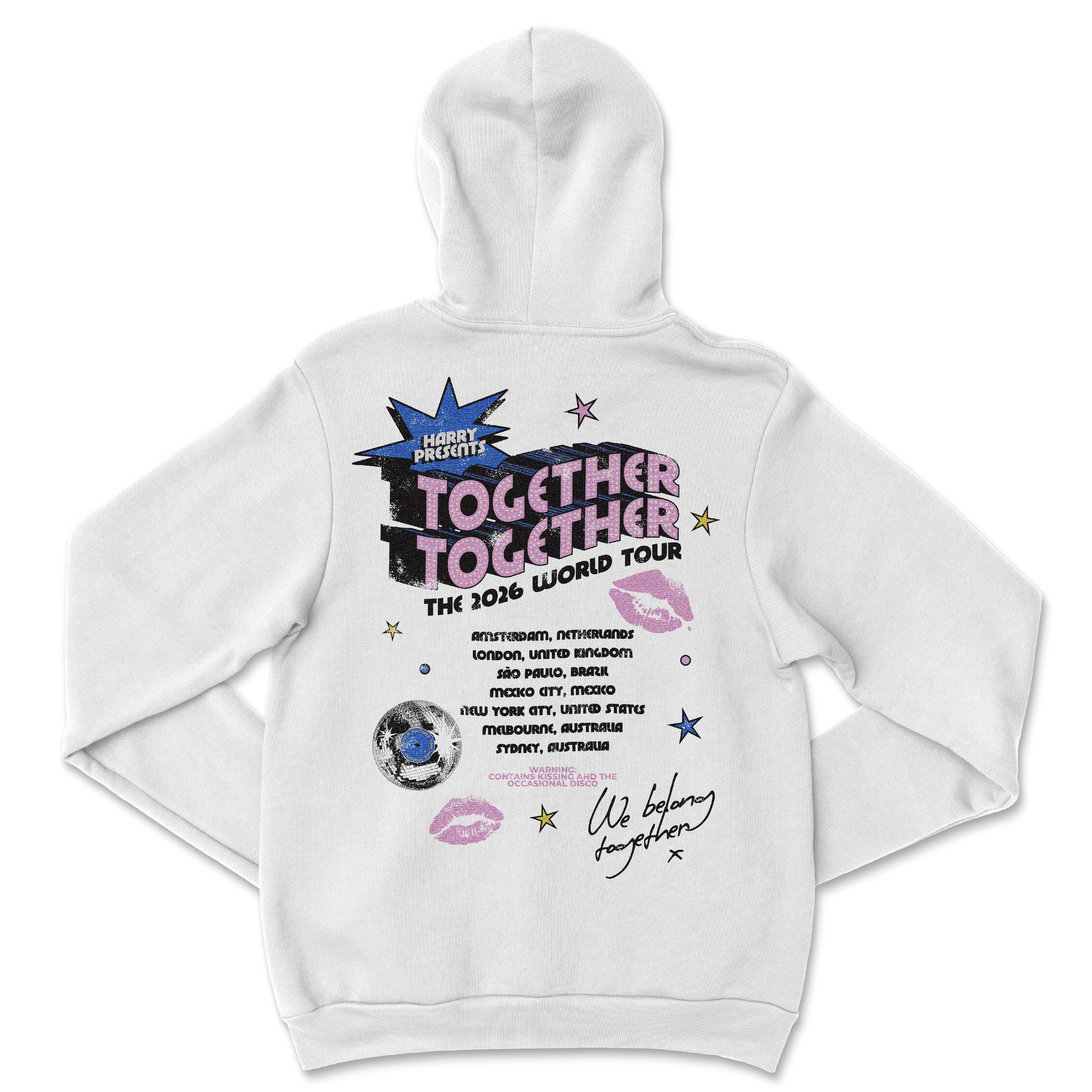 Together Tour Date Hoodie