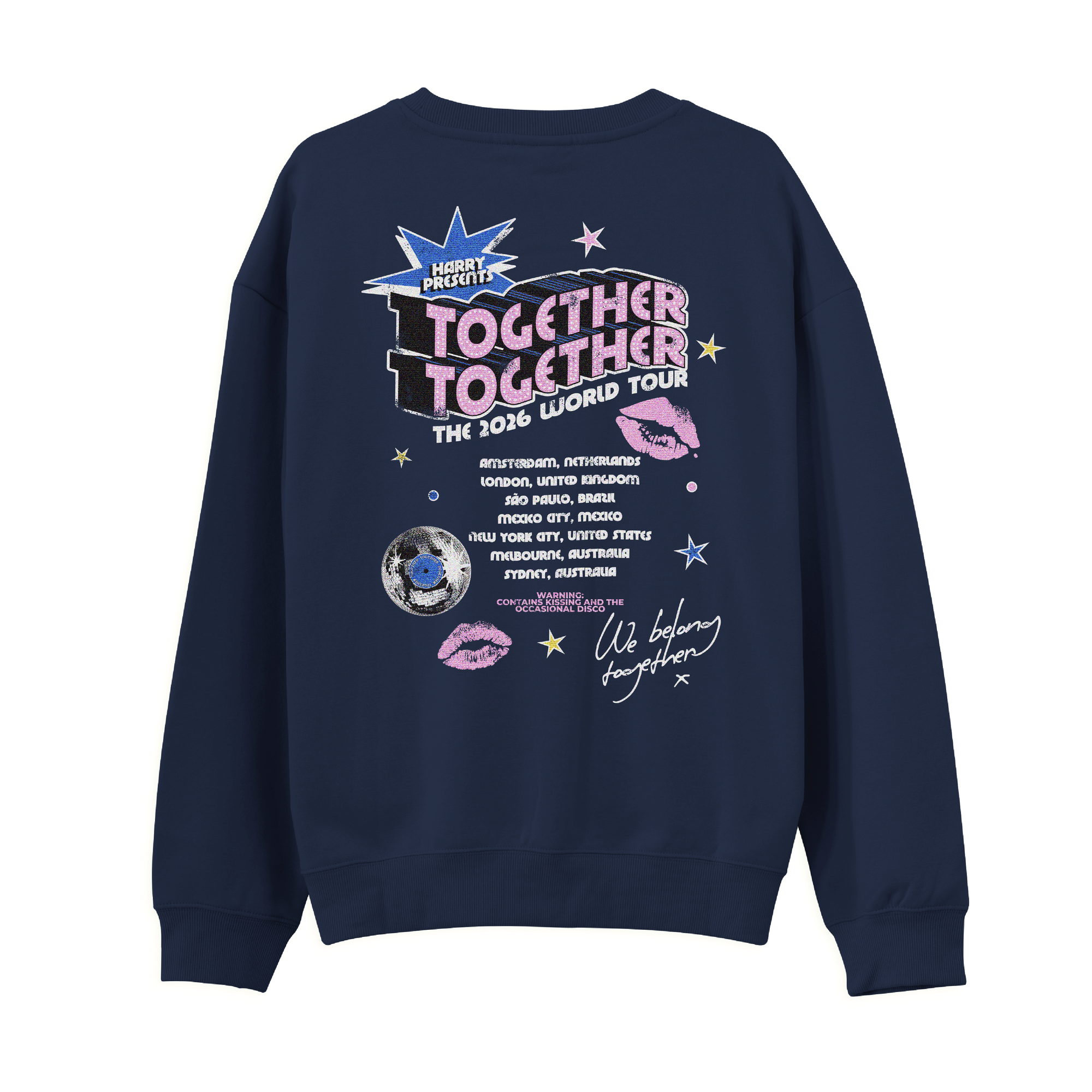Together Tour Date Sweatshirt