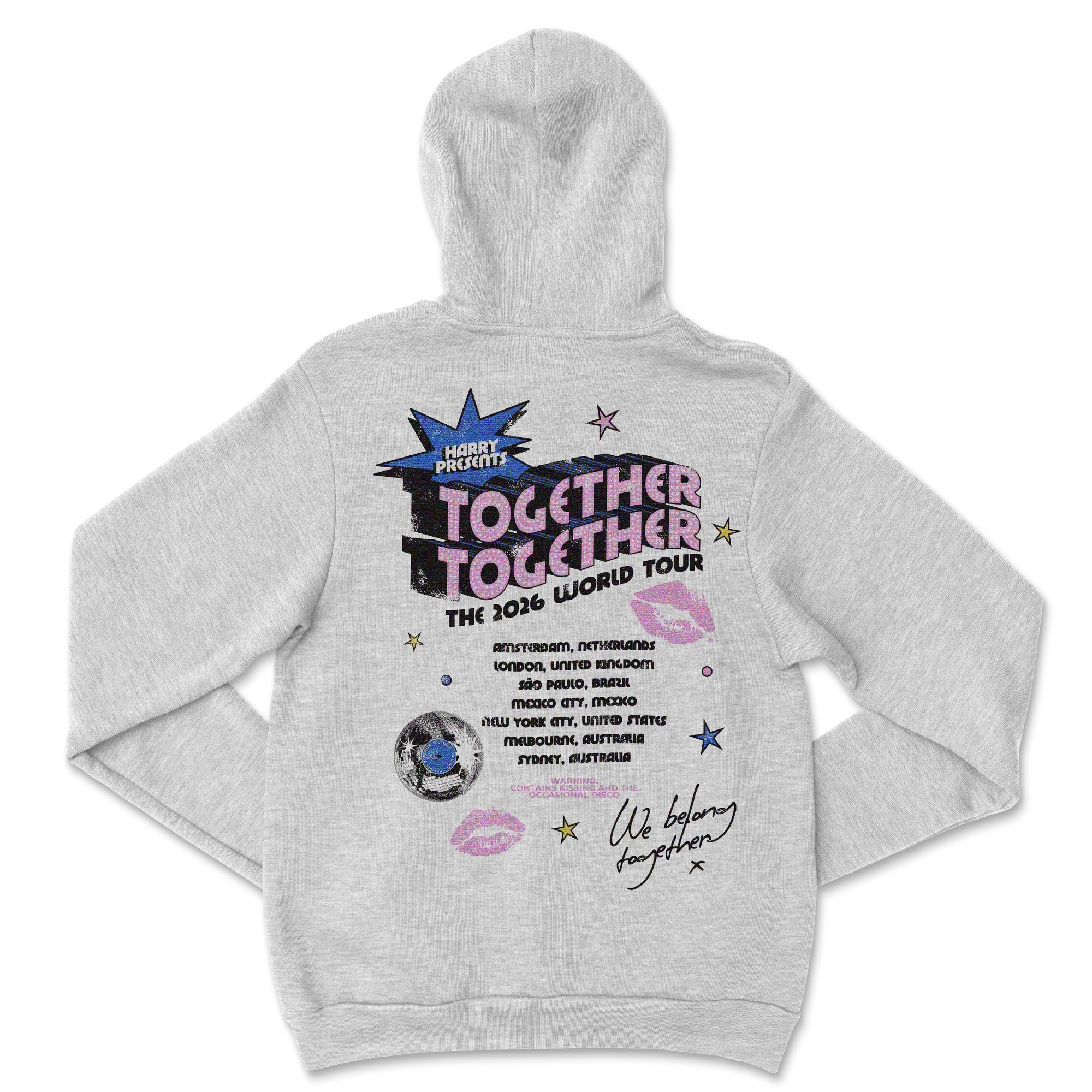 Together Tour Date Hoodie