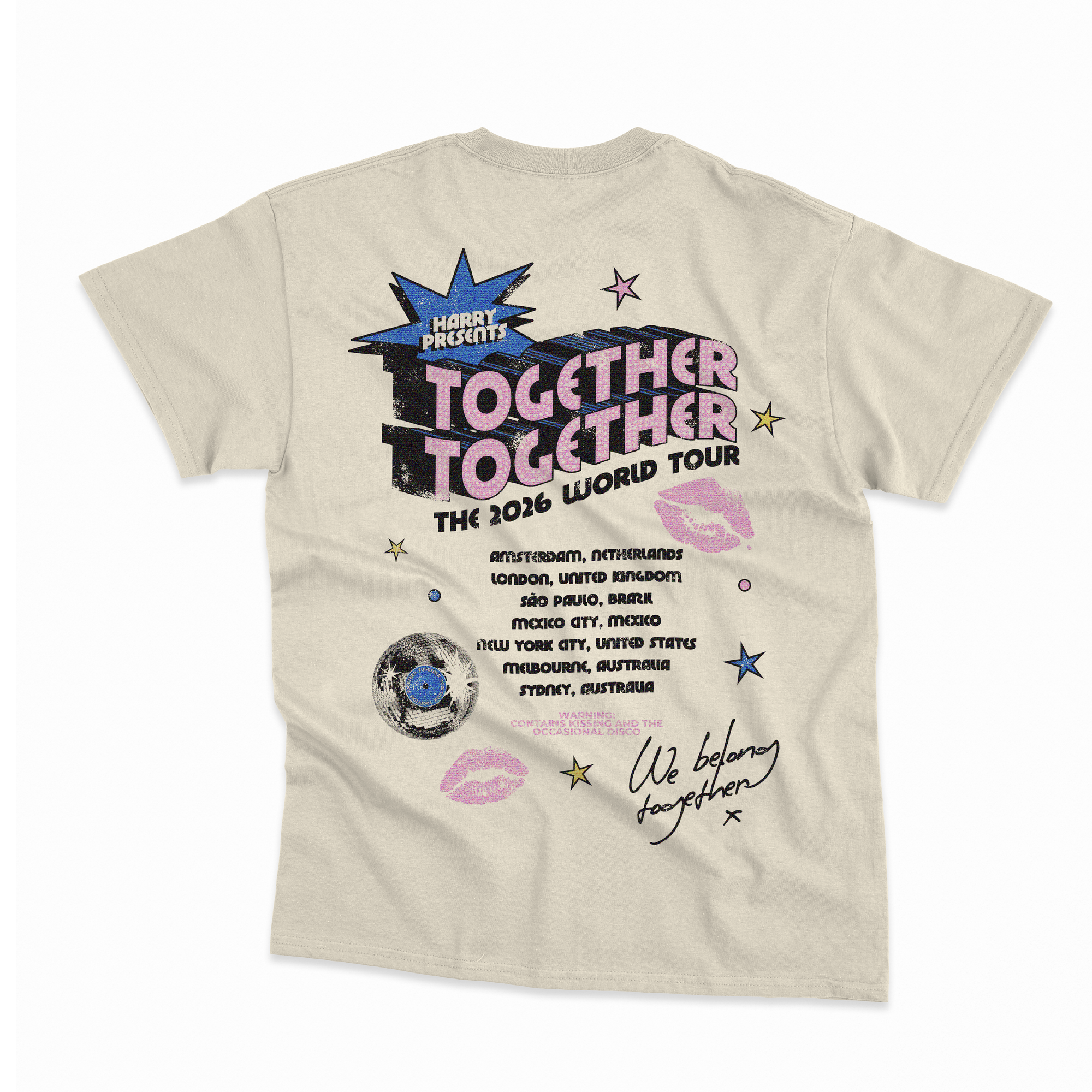 Together Tour Date T-Shirt
