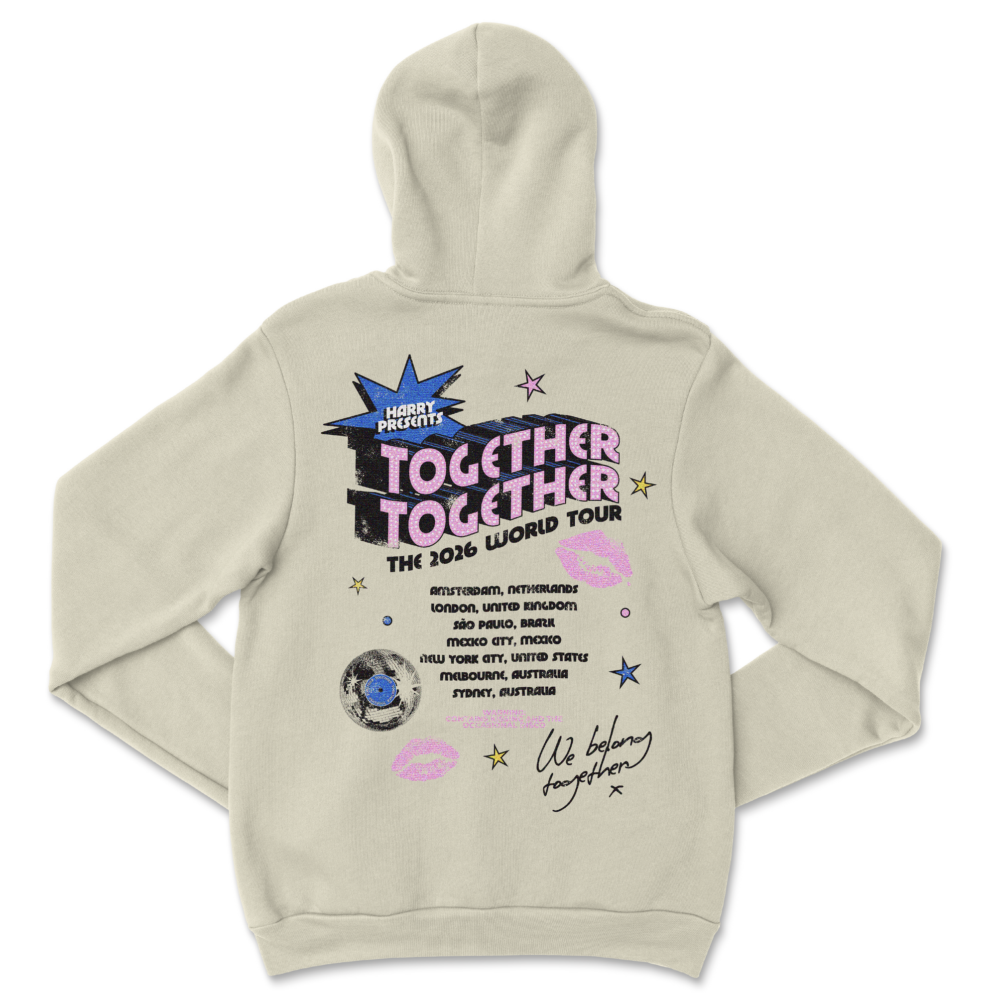 Together Tour Date Hoodie