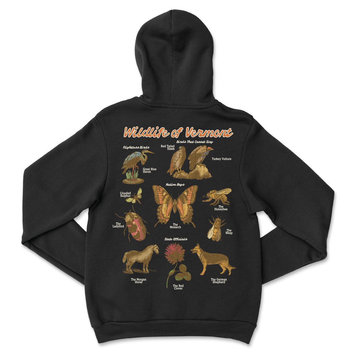 Vermont Wildlife Hoodie