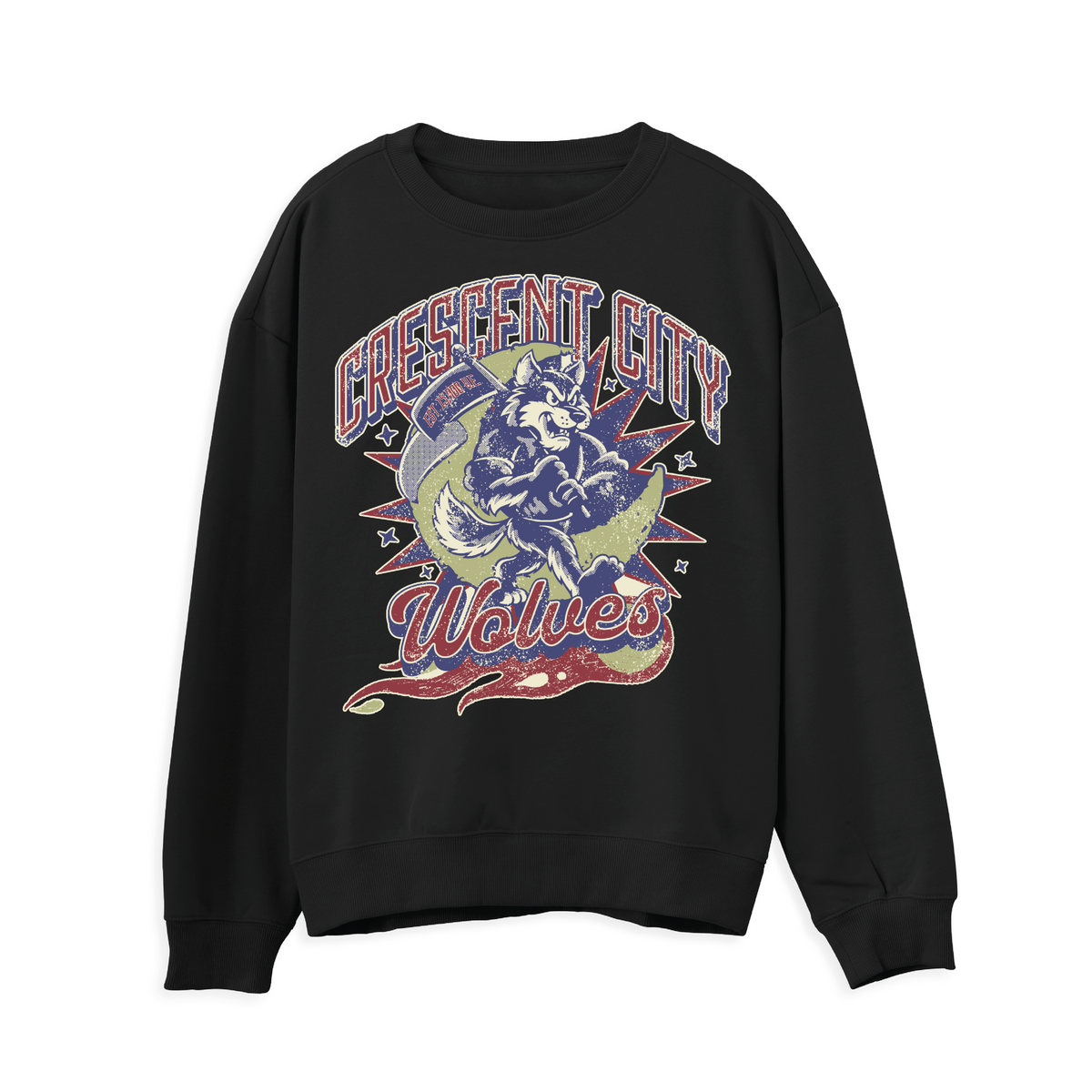 City Wolves Varsity Sweatshirt
