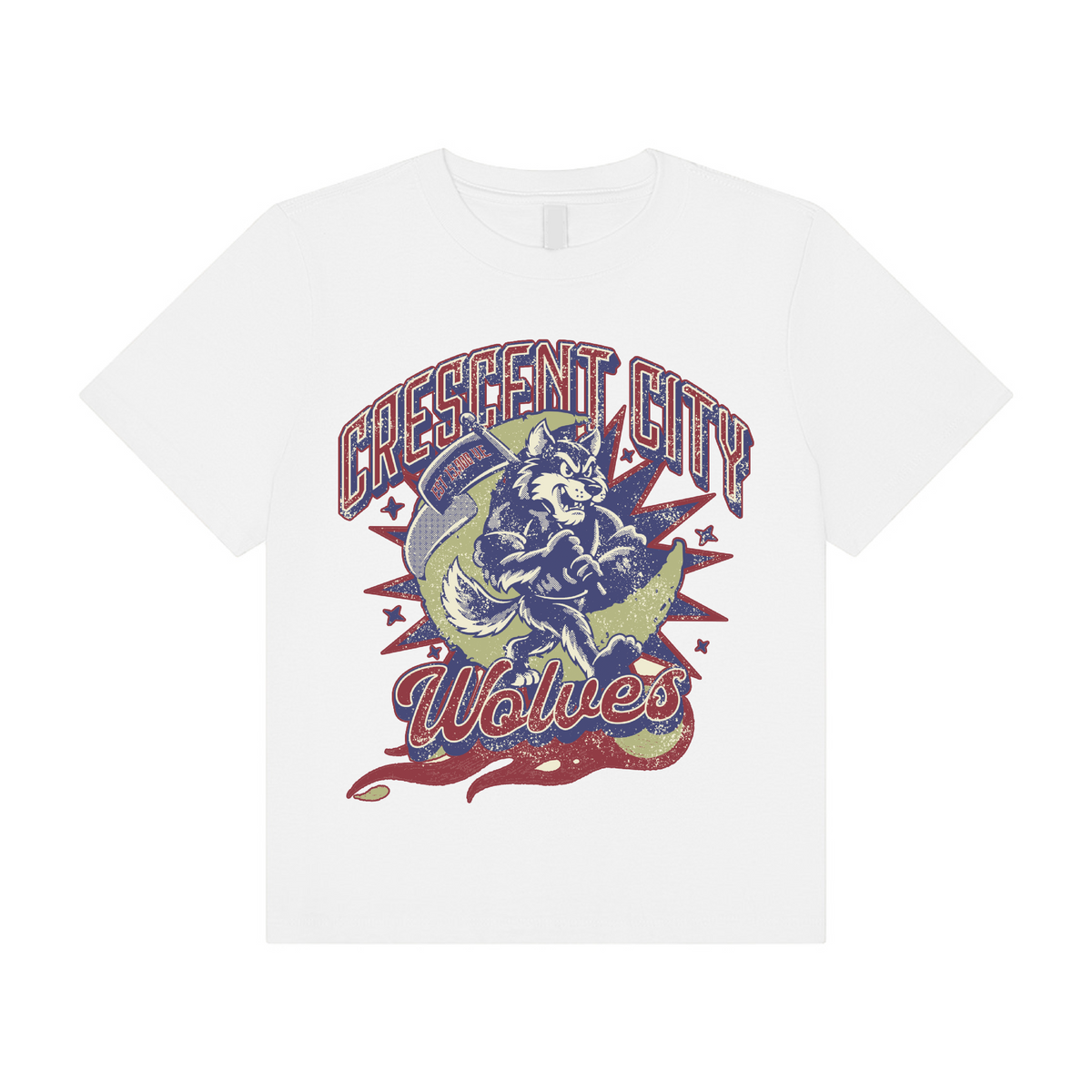 City Wolves Varsity Boxy T