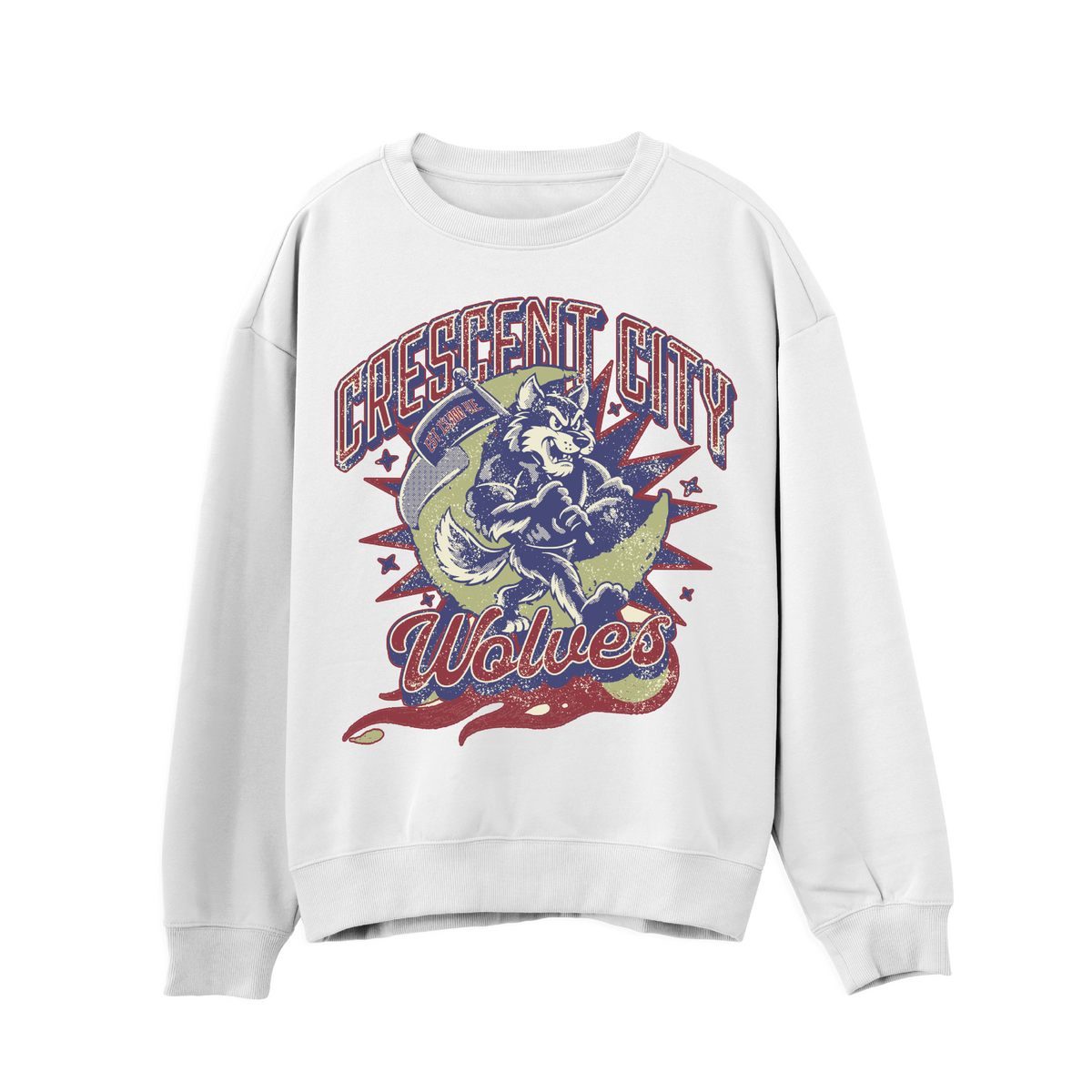 City Wolves Varsity Sweatshirt